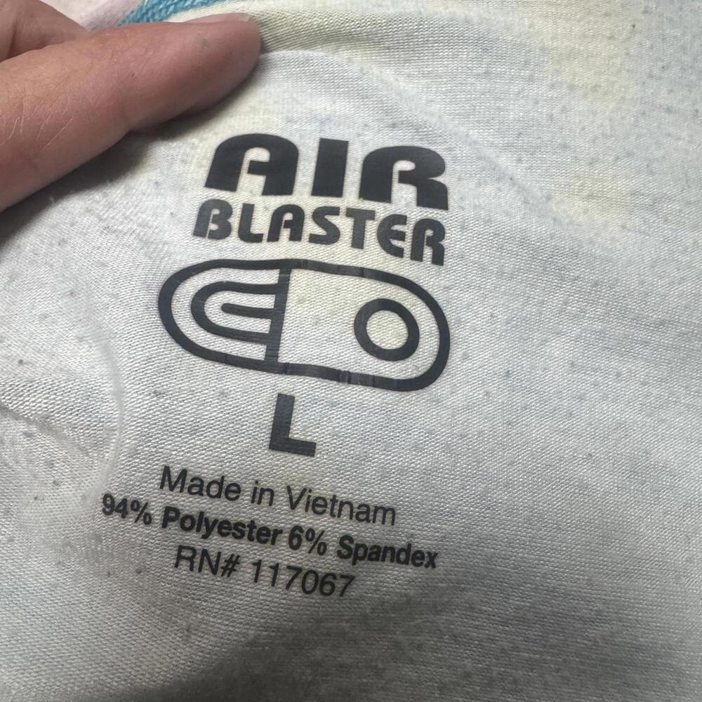 Airblaster Women’s One Piece Suit Large Color Splash Snowsuit Back Zip - Picture 7 of 8